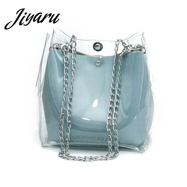 clear pvc shoulder bag women summer transparent waterproof female beach casual chain bag 2018 summer 2 pcs crossbody
clear pvc shoulder bag women summer transparent waterproof female beach casual chain bag 2018 summer 2 pcs crossbody