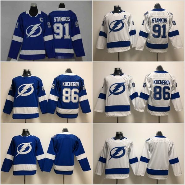 Youth Kids Tampa Bay Lightning #91 Steven Stamkos Jerseys Kids 86 Nikita Kucherov Blank Blue White Hockey Stitched
Youth Kids Tampa Bay Lightning #91 Steven Stamkos Jerseys Kids 86 Nikita Kucherov Blank Blue White Hockey Stitched