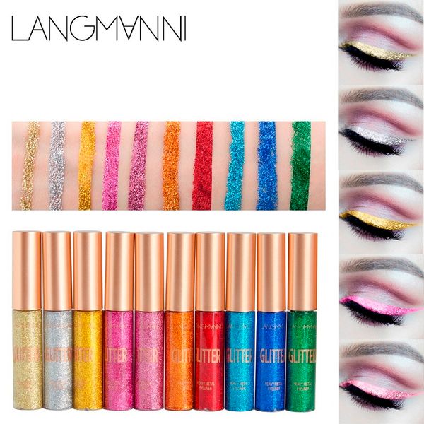 langmanni glitter eyeliner waterproof eye liner pencils long lasting shimmer white blue color brand liquid eyeliner
langmanni glitter eyeliner waterproof eye liner pencils long lasting shimmer white blue color brand liquid eyeliner