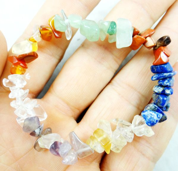 charm 7 chakra reiki healing crystals natural stone chips single strand women bracelets lazuli aventurine bracelets for women, Black
charm 7 chakra reiki healing crystals natural stone chips single strand women bracelets lazuli aventurine bracelets for women, Black