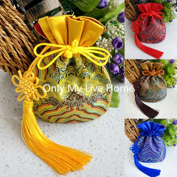handmade chinese knot tassel silk brocade pouch jewelry gift bags satin drawstring pouches sachet 2pcs/lot, Pink;blue
handmade chinese knot tassel silk brocade pouch jewelry gift bags satin drawstring pouches sachet 2pcs/lot, Pink;blue
