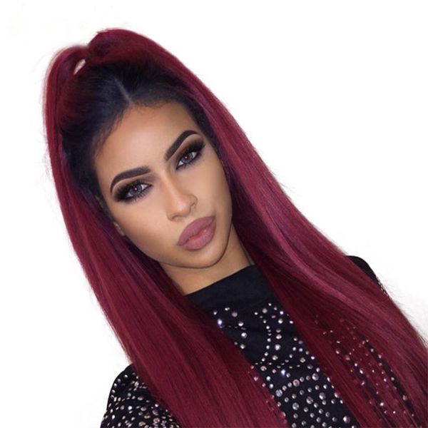 lin man brazilian silky straight lace front wig remy hair ombre 1b/99j burgundy human hair wig with baby hair and hairline, Black
lin man brazilian silky straight lace front wig remy hair ombre 1b/99j burgundy human hair wig with baby hair and hairline, Black