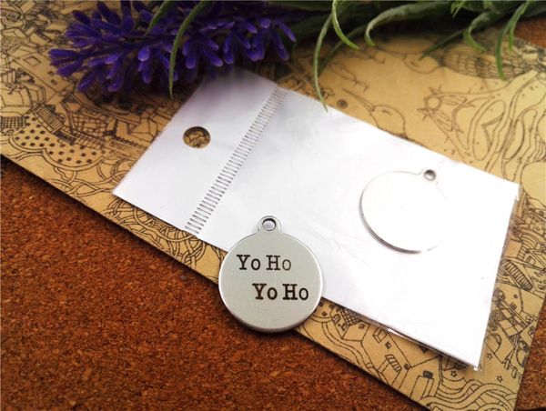 40pcs--"yo ho yo ho"stainless steel charms more style for choosing diy charms pendants for necklace, Bronze;silver
40pcs--"yo ho yo ho"stainless steel charms more style for choosing diy charms pendants for necklace, Bronze;silver