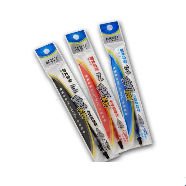 0.5mm high capacity gel pen refill office signature rods red blue black ink refill office school stationery writing supplies
0.5mm high capacity gel pen refill office signature rods red blue black ink refill office school stationery writing supplies