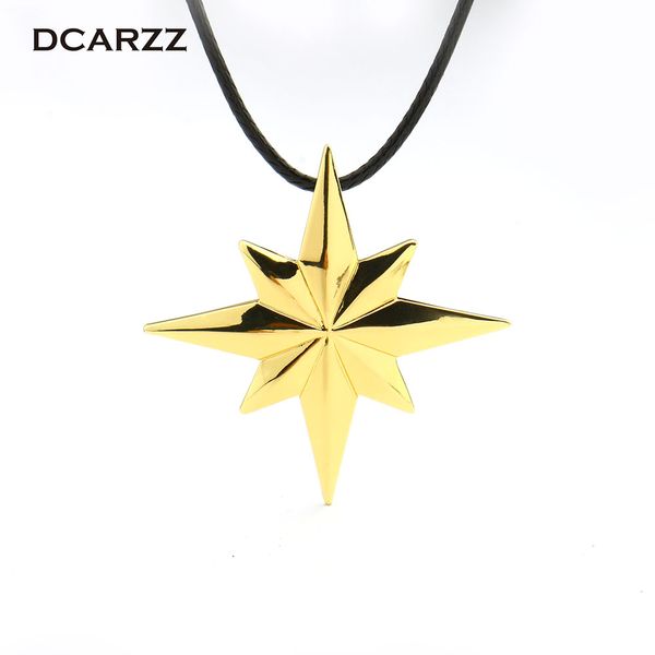4 captain marvel necklace gold color star pendant with leather chain movie cosplay jewelry drop shipping, Silver
4 captain marvel necklace gold color star pendant with leather chain movie cosplay jewelry drop shipping, Silver