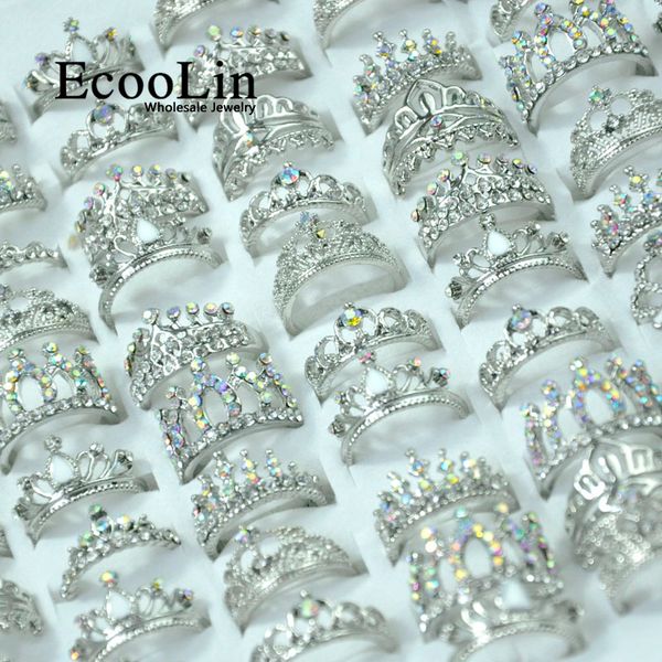 Королевская корона Женское кольцо Мода Zircon Блестящие женские обручальные украше
Королевская корона Женское кольцо Мода Zircon Блестящие женские обручальные украше
