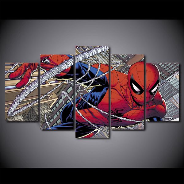 modern painting on canvas wall art frame home decor hd printed 5 pieces movie modular pictures comics spider man poster
modern painting on canvas wall art frame home decor hd printed 5 pieces movie modular pictures comics spider man poster