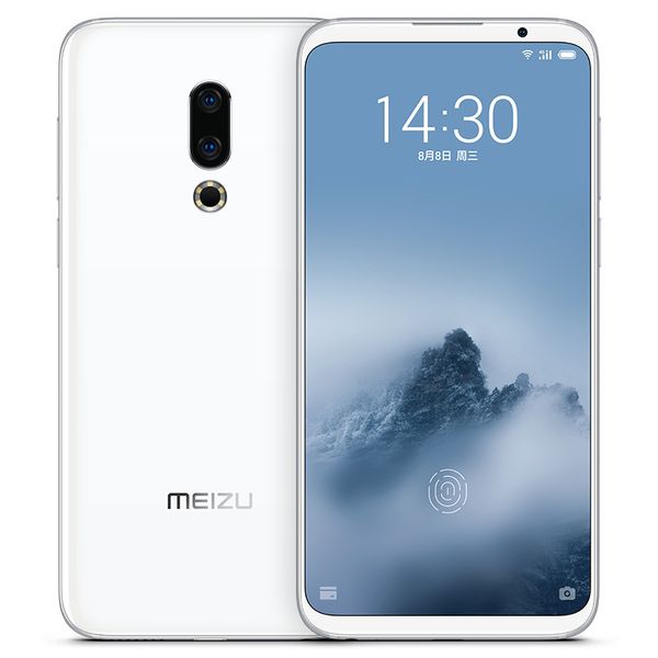 

original meizu 16 16th 4g lte mobile phone 8gb ram 128gb rom snapdragon 845 octa core android 6.0" amoled 20.0mp face wake smart cell p