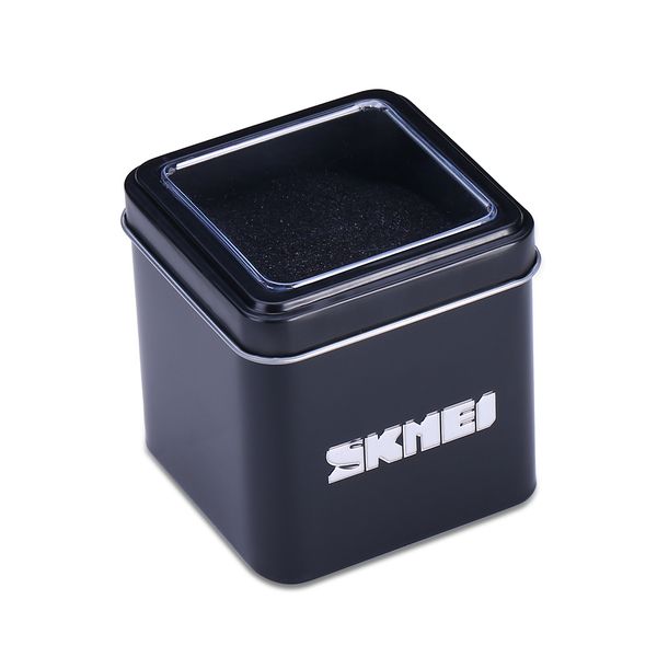 wristwatch box for men or women accessories new brand 2019 quartz simple skmei brand tin box metal material lpa054 wholesales, Black;blue
wristwatch box for men or women accessories new brand 2019 quartz simple skmei brand tin box metal material lpa054 wholesales, Black;blue