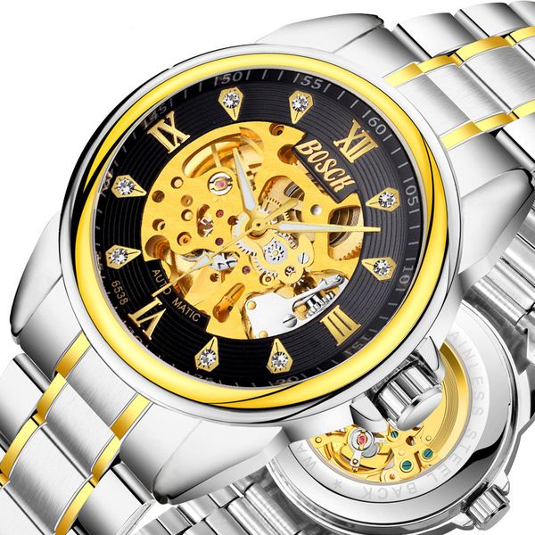 Luxury Brand Men's Automatic Mechanical Wristwatches 5 ATM Waterproof Watches Full Stainless Steel Strap Luminous Feminino
Luxury Brand Men's Automatic Mechanical Wristwatches 5 ATM Waterproof Watches Full Stainless Steel Strap Luminous Feminino