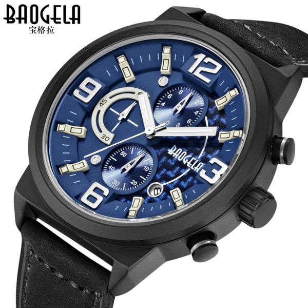 casual mens wristwatches genuine leather quartz man baogela brand watches waterproof calendar multifunction male clocks 2018, Slivery;brown
casual mens wristwatches genuine leather quartz man baogela brand watches waterproof calendar multifunction male clocks 2018, Slivery;brown