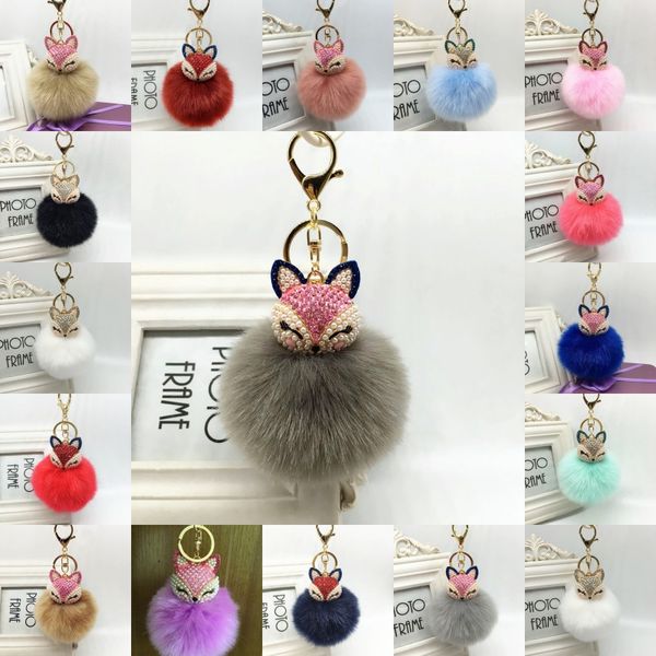 multicolor fox fur keychain pearl pompom bunny keychain rabbit fur ball key chain porte charm handbag key ring, Silver
multicolor fox fur keychain pearl pompom bunny keychain rabbit fur ball key chain porte charm handbag key ring, Silver