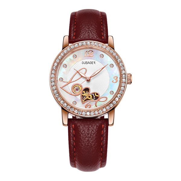 watch colors mechanical quality watches woman high watch leather automatic dial hollow 5 rhinestone luxury ladies sports strap aodnt, Slivery;brown
watch colors mechanical quality watches woman high watch leather automatic dial hollow 5 rhinestone luxury ladies sports strap aodnt, Slivery;brown
