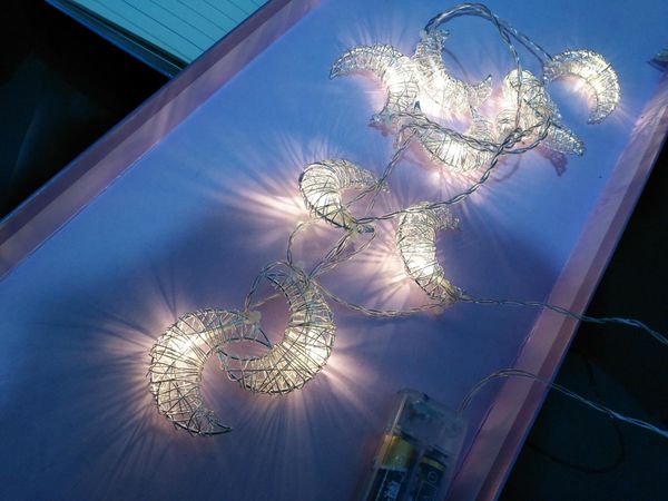 10Led Handmade Iron Wire Light String Gold Silver Moon Festival Christmas Birthday Party Girl Room Decoration Pendant Gifts
10Led Handmade Iron Wire Light String Gold Silver Moon Festival Christmas Birthday Party Girl Room Decoration Pendant Gifts