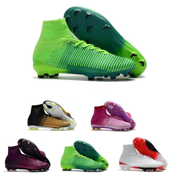 2018 Men/Kids/Women Mercurial Superfly CR7 V FG AG Football Boots Cristiano Ronaldo High Tops Neymar JR ACC Soccer Shoes Soccer Cleats
2018 Men/Kids/Women Mercurial Superfly CR7 V FG AG Football Boots Cristiano Ronaldo High Tops Neymar JR ACC Soccer Shoes Soccer Cleats