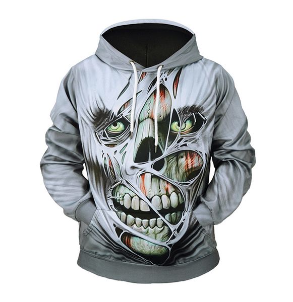 2018 new men 3d hoodies autumn winter skull printing sportwear casual outwear pullover fashion sweatshirt with hat us size 3xl, Black
2018 new men 3d hoodies autumn winter skull printing sportwear casual outwear pullover fashion sweatshirt with hat us size 3xl, Black