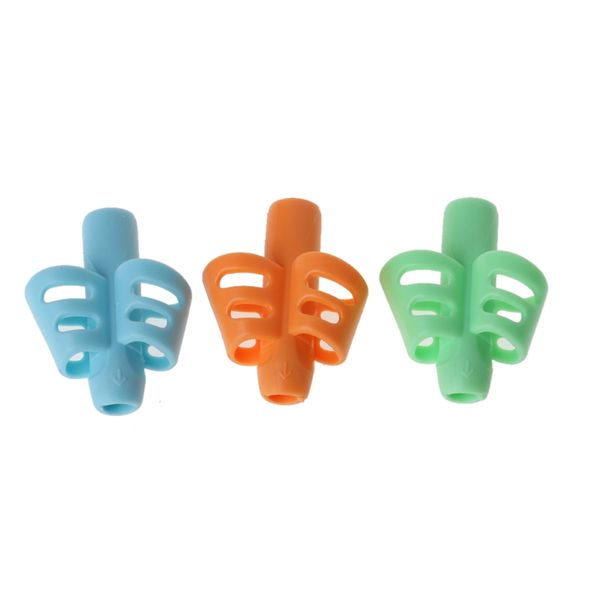3pcs two-finger pencil grip silicone baby pencil holder learn writing tools writing pen, Black;red
3pcs two-finger pencil grip silicone baby pencil holder learn writing tools writing pen, Black;red