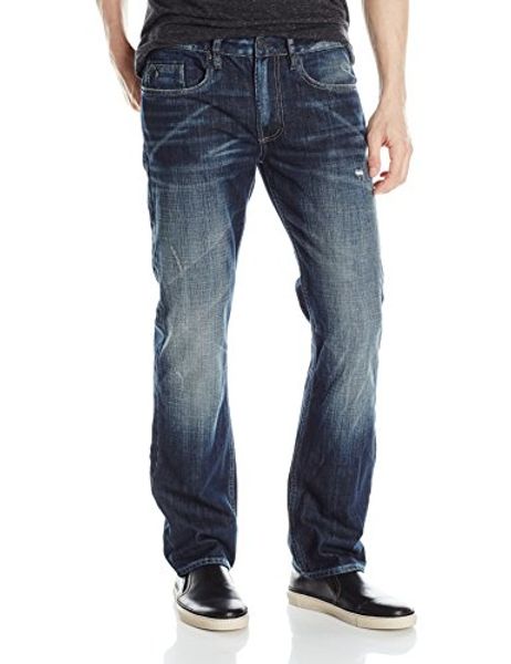 buffalo david bitton men's six slim straight leg fashion jean in a scratched and sandblasted wash, Blue
buffalo david bitton men's six slim straight leg fashion jean in a scratched and sandblasted wash, Blue