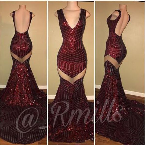 искрение бордовый блестки русалка пром платья 2018 v-образным вырезом backless развертки поезд вечерние платья арабские женщины партия плать, Black
искрение бордовый блестки русалка пром платья 2018 v-образным вырезом backless развертки поезд вечерние платья арабские женщины партия плать, Black