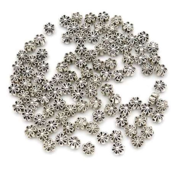 50pcs tibetan silver seed spacer flower metal beads for jewelry making handmade diy bracelet necklace accessories wholesale, Black
50pcs tibetan silver seed spacer flower metal beads for jewelry making handmade diy bracelet necklace accessories wholesale, Black