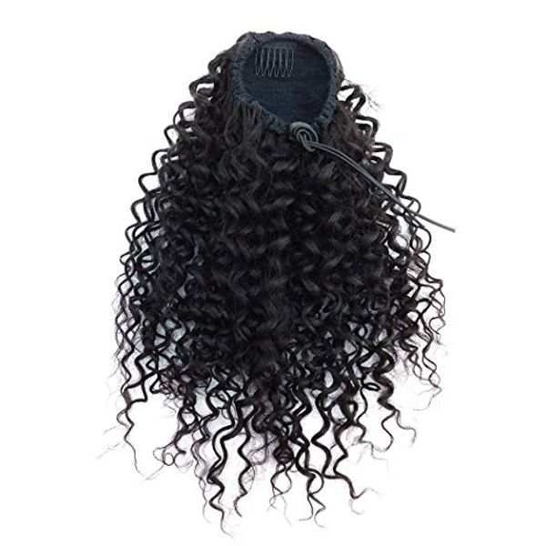 kinki curly pony tail hair piece clip in brazilian virgin human hair drawstring natura ponytail puff afro curly ponytail for black women
kinki curly pony tail hair piece clip in brazilian virgin human hair drawstring natura ponytail puff afro curly ponytail for black women