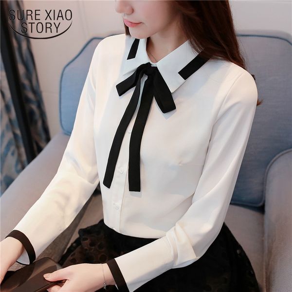 new arrived 2018 spring blouse women lace chiffon blouse female long sleeved shirt office lady fashion clothing d481 30, White
new arrived 2018 spring blouse women lace chiffon blouse female long sleeved shirt office lady fashion clothing d481 30, White