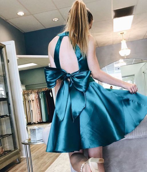 selling halter short two piece homecoming dresses with bowknot under 100 women's dresses in stock, Red
selling halter short two piece homecoming dresses with bowknot under 100 women's dresses in stock, Red