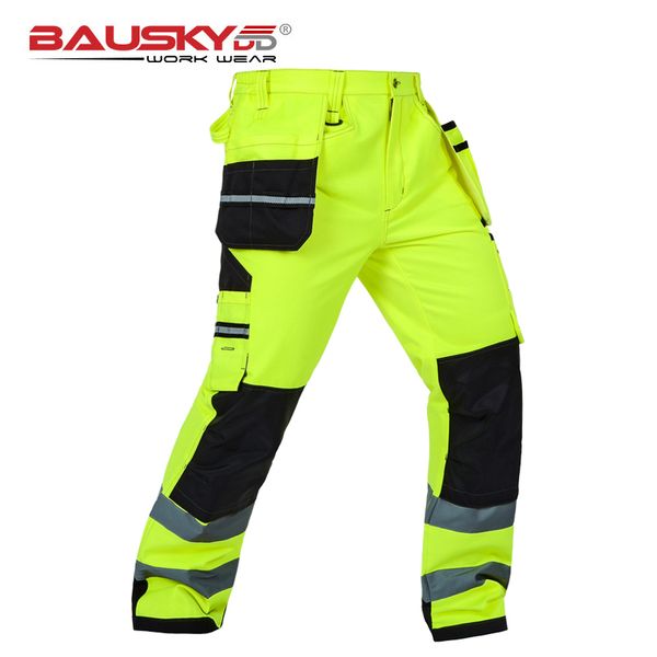 b221 fluorescent yellow color reflective safety cargo twill working pants with soft knee pads cargo tool pocket, Black
b221 fluorescent yellow color reflective safety cargo twill working pants with soft knee pads cargo tool pocket, Black