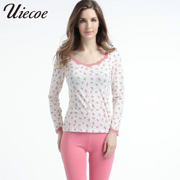 2018 new women 's thermal underwear lace modal flowers printing slim body v - neck lace basketry suits bottoming long johns set, Black;red
2018 new women 's thermal underwear lace modal flowers printing slim body v - neck lace basketry suits bottoming long johns set, Black;red