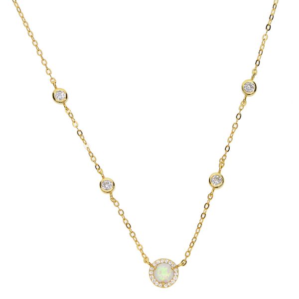 silver gold rose gold 3 color cz station opal necklace fine 925 sterling silver jewelry round geometric charm link chain collar fashion
silver gold rose gold 3 color cz station opal necklace fine 925 sterling silver jewelry round geometric charm link chain collar fashion