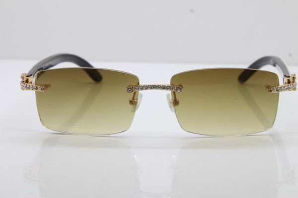 edition 2020 black big stones 3524012 white 18k buffalo smaller horn new inside rimless sun glasses limited gold sunglasses eyeglas edkj, White;black
edition 2020 black big stones 3524012 white 18k buffalo smaller horn new inside rimless sun glasses limited gold sunglasses eyeglas edkj, White;black