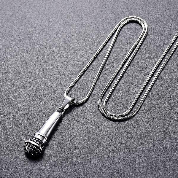 ijd9970 microphone memorial stainless steel urn necklace for women men keepsake cremation jewelry pendant with funnel kits, Silver
ijd9970 microphone memorial stainless steel urn necklace for women men keepsake cremation jewelry pendant with funnel kits, Silver