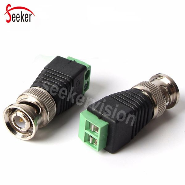 100pcs/lot bnc male connector cat5 cat6 cctv accessories video balun bnc connectors for security camera system ing
100pcs/lot bnc male connector cat5 cat6 cctv accessories video balun bnc connectors for security camera system ing