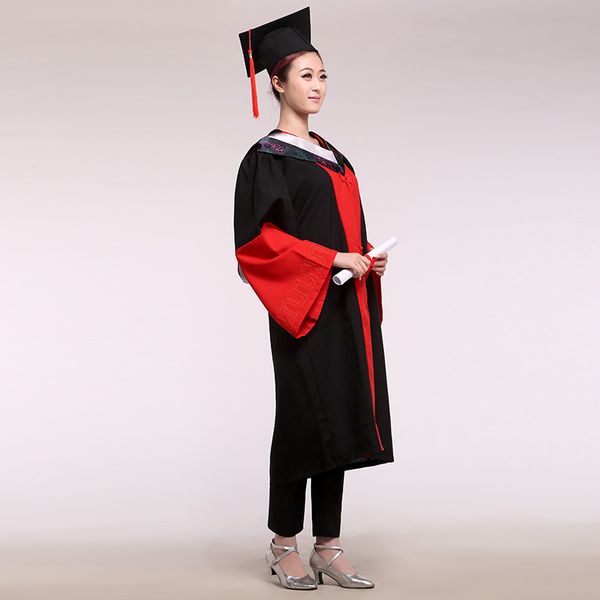 graduation ceremony student uniform doctor engineer service dress gown fabric bachelor of clothes hat master service doctoral academic gown, Black;white
graduation ceremony student uniform doctor engineer service dress gown fabric bachelor of clothes hat master service doctoral academic gown, Black;white