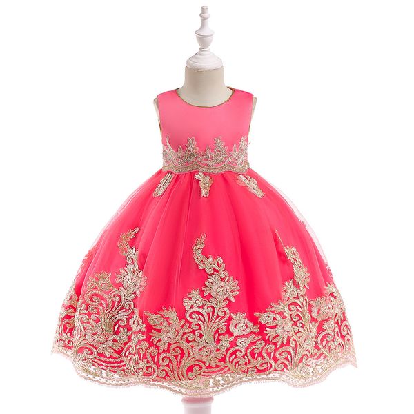 gold thread embroidered dress satin princess dress europe and the united states court wind embroidery lace wedding dress, Red;yellow
gold thread embroidered dress satin princess dress europe and the united states court wind embroidery lace wedding dress, Red;yellow