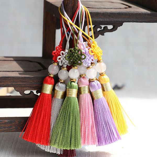 chinese knot tassel pendant for car hanging bag ornaments diy handmade jewelry birthday wedding party favor
chinese knot tassel pendant for car hanging bag ornaments diy handmade jewelry birthday wedding party favor