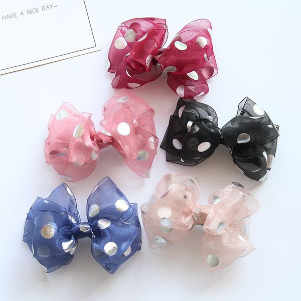 boutique 20pcs fashion cute gauze bow hairpins solid kawaii polka dot bowknot hair clips princess headware hair accessories, Slivery;white
boutique 20pcs fashion cute gauze bow hairpins solid kawaii polka dot bowknot hair clips princess headware hair accessories, Slivery;white