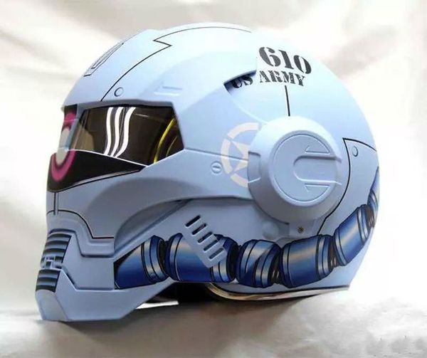 new style 610 masei motorcycle helmet matte blue ironman iron man helmet half open face casque motocross
new style 610 masei motorcycle helmet matte blue ironman iron man helmet half open face casque motocross