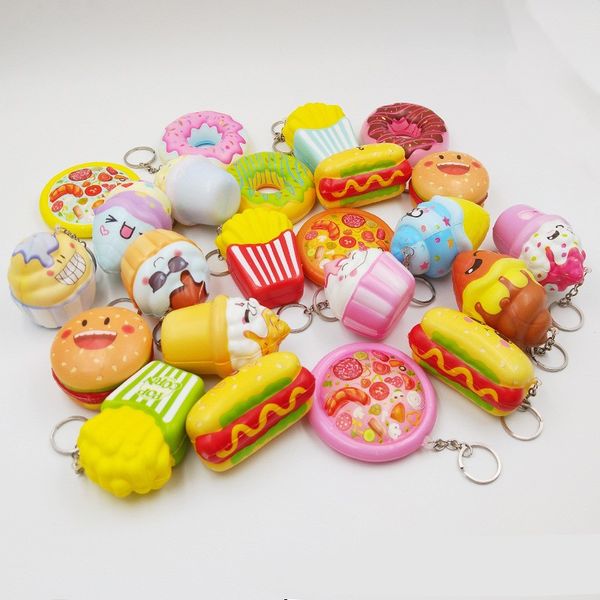 mix soft hamburgers dog doughnuts squishy toys slow rising for children adults relieves stress anxiety home decoration toy for kids gift
mix soft hamburgers dog doughnuts squishy toys slow rising for children adults relieves stress anxiety home decoration toy for kids gift
