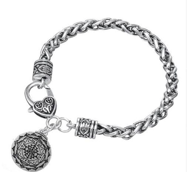 dawapara sri yantra great wealth hindu goddess pendant tantric yoga hindi jewelry bulk male carter bracelet men, Golden;silver
dawapara sri yantra great wealth hindu goddess pendant tantric yoga hindi jewelry bulk male carter bracelet men, Golden;silver