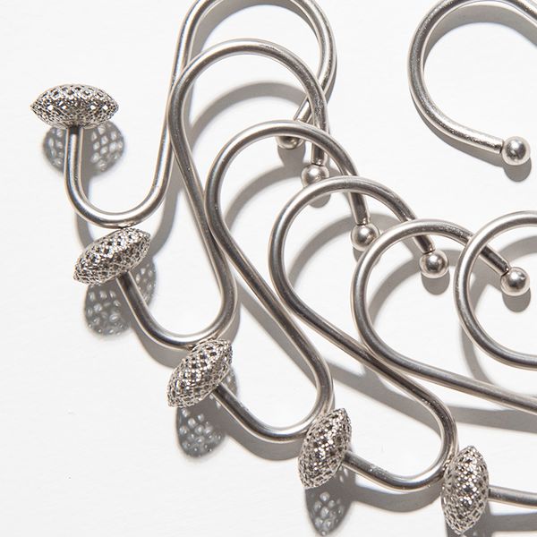 eco friendly aimjerry europe elegant diamond iron polished shower curtain bath ring hooks 12pcs/set
eco friendly aimjerry europe elegant diamond iron polished shower curtain bath ring hooks 12pcs/set