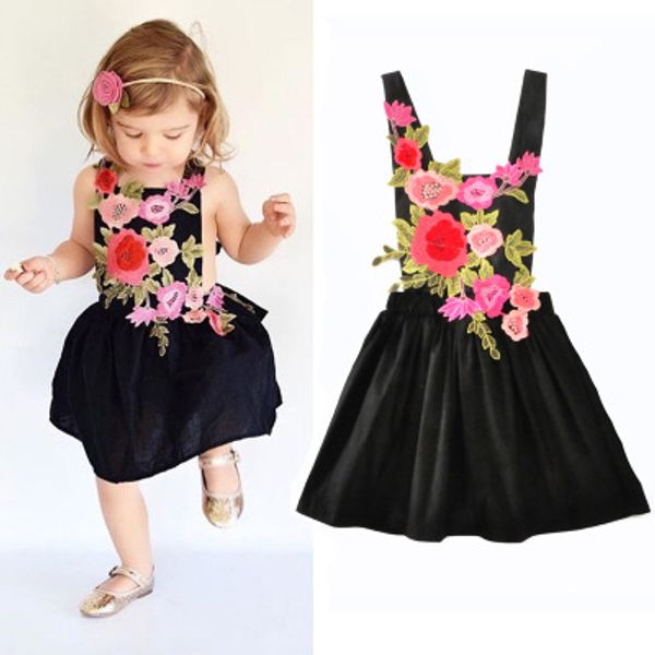 baby girls dresses childrend floral embroidered princess dress kids summer sleeveless strap flowers skirt girl fashion clothing z11, Red;yellow
baby girls dresses childrend floral embroidered princess dress kids summer sleeveless strap flowers skirt girl fashion clothing z11, Red;yellow