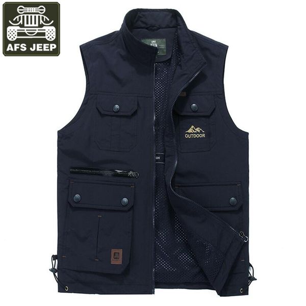 Cotton Vest Men Spring Autumn Vest Men Mesh Vest with Many Pockets Plus Size 5XL Waistcoat Colete Masculino Gilet Homme Zipper
Cotton Vest Men Spring Autumn Vest Men Mesh Vest with Many Pockets Plus Size 5XL Waistcoat Colete Masculino Gilet Homme Zipper
