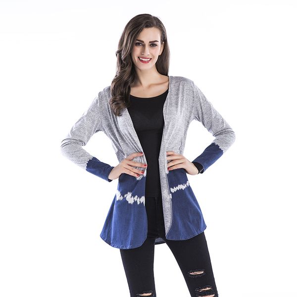 summer cardigan women 2018 fashion v-neck patchwork long sleeve thin cardigans knit sweater kimono jacket female black blue, White;black
summer cardigan women 2018 fashion v-neck patchwork long sleeve thin cardigans knit sweater kimono jacket female black blue, White;black
