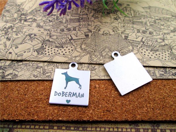 40pcs--"doberman"stainless steel charms more style for choosing diy charms pendants for necklace, Bronze;silver
40pcs--"doberman"stainless steel charms more style for choosing diy charms pendants for necklace, Bronze;silver
