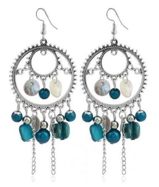new style european and american national wind mix-match color bell earrings wholesale resin earrings fashion classic exquisite, Silver
new style european and american national wind mix-match color bell earrings wholesale resin earrings fashion classic exquisite, Silver