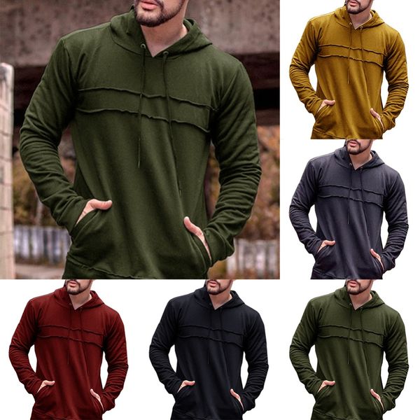 autumn and winter long sleeved casual street pure color hoodie fashionable men's fleece#290266, Black
autumn and winter long sleeved casual street pure color hoodie fashionable men's fleece#290266, Black