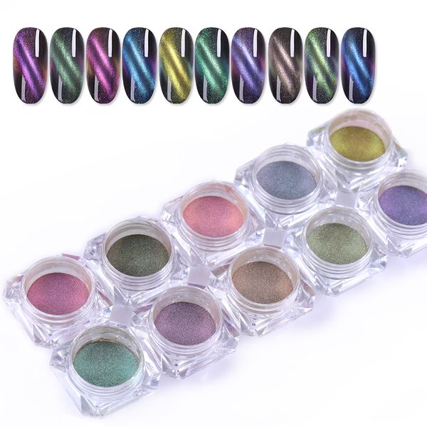 lemooc 0.5g 3d cat eye nail glitter powder magnetic dust nail art chrome pigment manicure accessories diy, Silver;gold
lemooc 0.5g 3d cat eye nail glitter powder magnetic dust nail art chrome pigment manicure accessories diy, Silver;gold