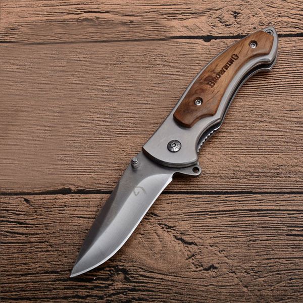 Utility Knife Browning 337 Knife 440 Blade wood handle Outdoor Tactical Knives For Men Xmas knife D738Q
Utility Knife Browning 337 Knife 440 Blade wood handle Outdoor Tactical Knives For Men Xmas knife D738Q