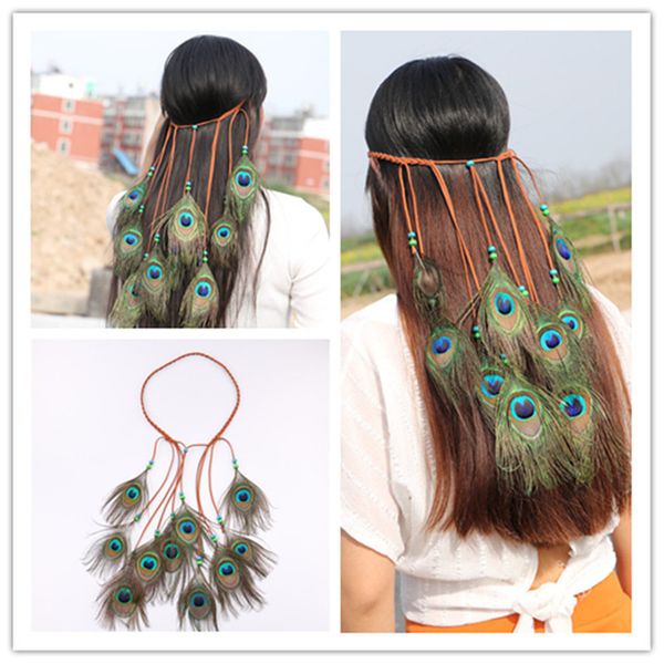 feather headband, auniquestyle women peacock rope boho hair accessories handmade ethnic plume drop beads hair band bohemian adjustable belt, Silver
feather headband, auniquestyle women peacock rope boho hair accessories handmade ethnic plume drop beads hair band bohemian adjustable belt, Silver